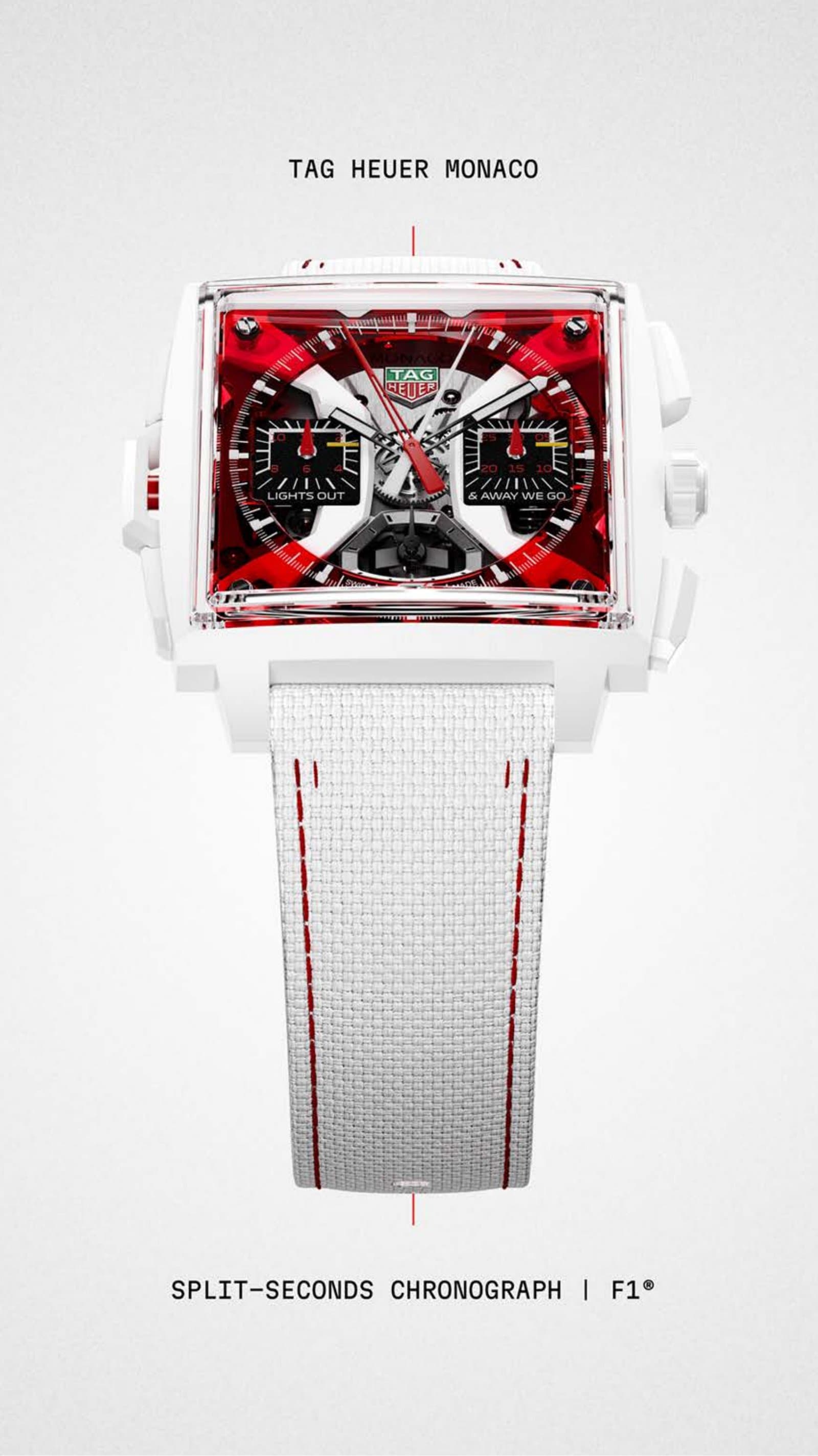 TAG Heuer Monaco Split-Seconds Chronograph F1 2025