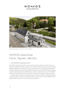 NOMOS Glashütte Facts & Figures 2025